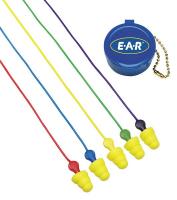 3NHK7 Ear Plugs, 26dB, Corded, Univ, PK50