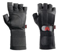 3NHY1 Anti-Vibration Glove, S, Black, Half Finger