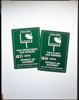 3NJW4 Safety Record Signs, 28 x 20In, ENG