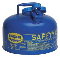 3NKJ8 Type I Safety Can, 2 gal., Blue, 9-1/2In H