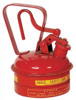 3NKK2 Type I Safety Can, 1/4 gal., Red, 8In H