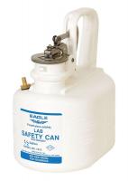 3NKN7 Type I Faucet Safety Can, 1/2 gal., White