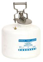 3NKP2 Disposal Can, 3 Gal., White, Polyethylene