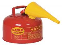 3NKR2 Type I Safety Can, 2 gal., Red, 9-1/2In H