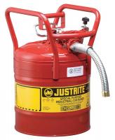 3NKU3 Type II DOT Safety Can, Red, 18-1/4 In. H