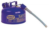 3NKU5 Type II Safety Can, Blue, 9-1/2 In. H