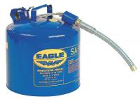 3NKU7 Type II Safety Can, Blue, 15-7/8 In. H