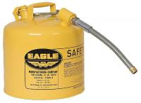 3NKU8 Type II Safety Can, Yellow, 15-7/8 In. H