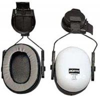 3NKY1 Cap-Mounted Ear Muff, 27dB, Black/White