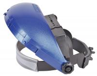 3NLZ6 Headgear, Ratchet, Blue, Plastic