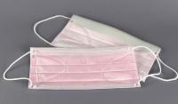 3NMK5 Surgical Mask, Universal, Pink, PK 50