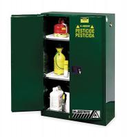 3NPH9 Cabinet, Pesticide, Green, 45 Gallon