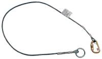 3NPN9 Positioning Lanyard, 6 ft., 400 lb., Steel