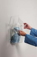 3NPY6 Respirator Dispenser, Clear, Acrylic