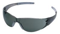 3NRU4 Safety Glasses, Gray, Scratch-Resistant