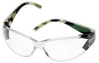 3NRV9 Safety Glasses, Clear, Scratch-Resistant