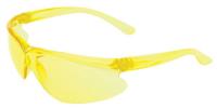 3NRZ1 Safety Glasses, Amber, Scratch-Resistant