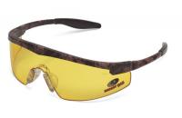 3NTA3 Safety Glasses, Amber, Scratch-Resistant