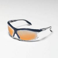 3NTG3 Safety Glasses, Orange Mirror Lens