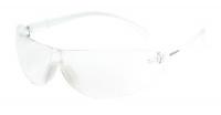 3NUK5 Safety Glasses, Clear, Scratch-Resistant