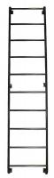 3NUU4 Side Step Dock Ladder, 12 Steps, 146 In