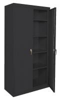 3NUZ6 Storage Cabinet, Welded, Black