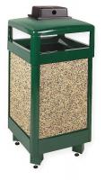 3NWY8 Waste Receptacle, Hinged, Weather Urn, 29G