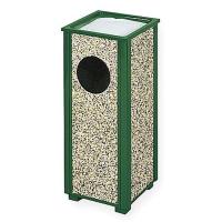 3NWZ4 Ash &amp; Waste Trash Container, Green