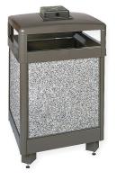 3NXA8 Waste Receptacle, Hinged, Weather Urn, 38G