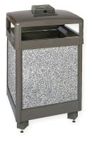 3NXC5 Waste Receptacle, Hinged, Weather Urn, 48G