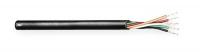 5ZJR3 Sprinkler Wire, 18/3, 150V, 500&#39;, Black