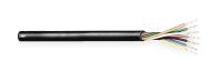 3NXN6 Sprnkler Wire, Low Volt, 18/7, 500&#39;, Black