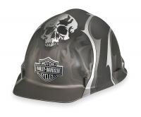 3NXW2 Hard Hat, FtBrm, Slttd, 6Rtcht, HarleySkulls