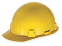 3NXX3 Hard Hat, FrtBrim, Slotted, Rtcht, Yellow