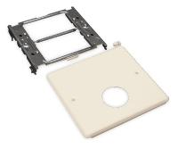 3NYR1 Two Gang Single Round Opening, Ivory