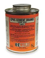 3NZE1 CPVC Cement, 16 Oz, Orange