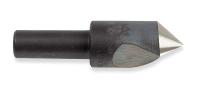 3ZYF4 Countersink, 1 FL, 100 Deg, 1/2, TiAlN