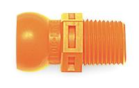 3P828 Connector, 3/8 In, Pk4