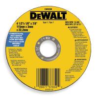 3PA11 Abrsv Cut Whl, 4-1/2 Dx0.093In T, 7/8In AH
