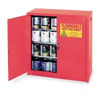 3PA34 Paints and Inks Cabinet, 40 Gal., Red