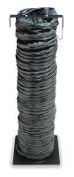 3PAK6 Statically Conductive Duct, 15 ft., Black