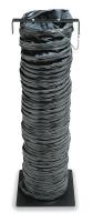 3PAK8 Statically Conductive Duct, 15 ft., Black