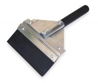 3PCA4 Squeegee, Black, 8 In. L, Neoprene Rubber