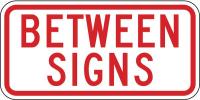6GLX0 Parking Sign, 6 x 12In, R/WHT, ENGR GR AL