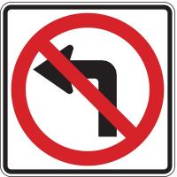 6AHL4 Traffic Sign, 24 x 24In, R and BK/WHT, SYM