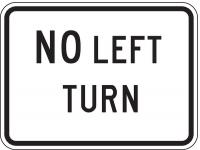 6GMC0 Traffic Sign, 18 x 24In, BK/WHT, ENGR GR AL