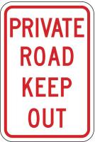 3PMP1 Traffic Sign, 18 x 12In, R/WHT, Text