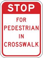 3PMU6 Traffic Sign, 24 x 18In, R/WHT, Text