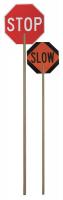 3PMV6 Paddle Sign, Stop/Slow, Aluminum