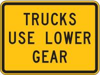 3PMW3 Traffic Sign, 18 x 24In, BK/YEL, Text, MUTCD